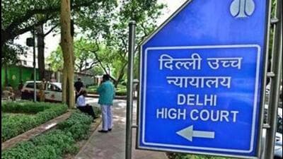 Outside the Delhi high court. (File) Outside the Delhi high court. (File)