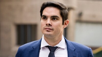 Ryan Salame, former co-chief executive officer of FTX Digital Markets Ltd., exits federal court in New York, US, on Thursday, Sept. 12, 2024. (Bloomberg) Ryan Salame, former co-chief executive officer of FTX Digital Markets Ltd., exits federal court in New York, US, on Thursday, Sept. 12, 2024. (Bloomberg)