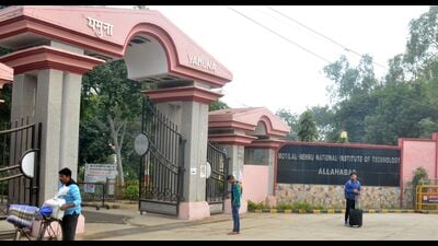 The Motilal Nehru National Institute of Technology (MNNIT), Prayagraj (HT File Photo) The Motilal Nehru National Institute of Technology (MNNIT), Prayagraj (HT File Photo)