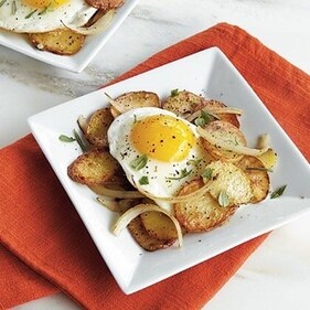 Egg and chips is a simple yet satisfying combo of crispy fries and a perfectly cooked egg. (Pinterest) Egg and chips is a simple yet satisfying combo of crispy fries and a perfectly cooked egg. (Pinterest)