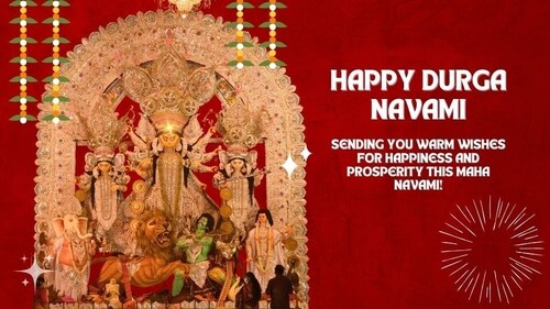 Wish you all a Happy Navami. Wish you all a Happy Navami.
