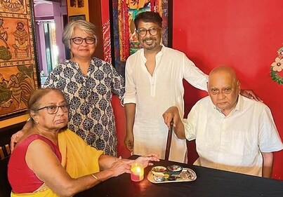 Onir with family.