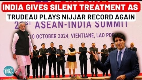 Trudeau Meets Modi In Laos, Again Repeats Nijjar Claims Without Proof  | India