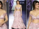 Shilpa Shetty stuns as showstopper in stunning pink lehenga at Lakme Fashion Week