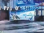 Food delivery executive was killed early Friday morning when a speeding luxury car hit the two-wheeler he was riding in Koregaon Park area, officials said. A video grab of the incident. (HT) Food delivery executive was killed early Friday morning when a speeding luxury car hit the two-wheeler he was riding in Koregaon Park area, officials said. A video grab of the incident. (HT)