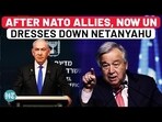AFTER NATO ALLIES, NOW UN DRESSES DOWN NETANYAHU