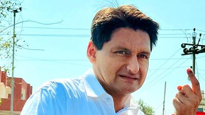 Congress leader Deepender Singh Hooda said they received at least 20 complaints from various parts of the state on the process of counting and functioning of EVMs, and that they have taken up the matter with the Election Commission of India. (Deepender Singh Hooda- X)