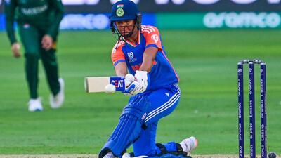 India's captain Harmanpreet Kaur in action against Pakistan at the ongoing T20 World Cup. (AFP) India's captain Harmanpreet Kaur in action against Pakistan at the ongoing T20 World Cup. (AFP)
