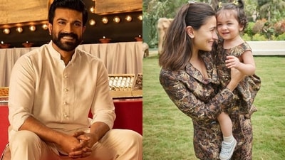 Ram Charan and Alia Bhatt worked together in SS Rajamouli's 2022 film RRR. Ram Charan and Alia Bhatt worked together in SS Rajamouli's 2022 film RRR.