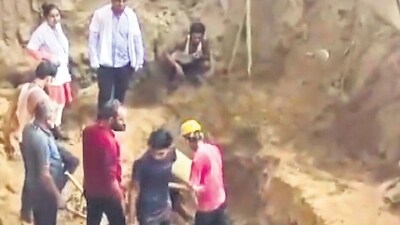 Rescue operation underway at the site. (PTI)