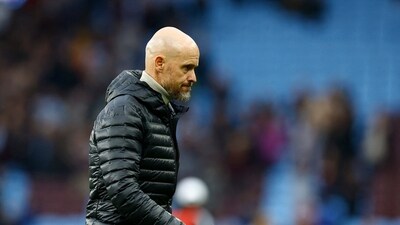 Manchester United manager Erik ten Hag after a match. (Action Images via Reuters)