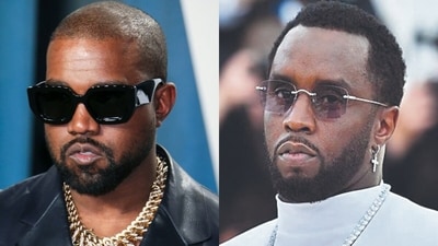 Kanye West and Sean Diddy Combs Kanye West and Sean Diddy Combs