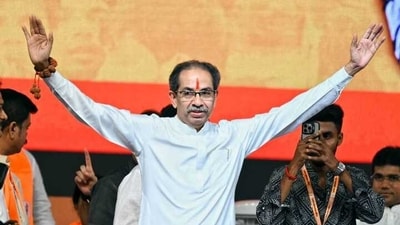 Uddhav Thackeray and other leaders stood in silence as a mark of respect to the veteran industrialist before Thackeray addressed the rally at Shivaji Park in central Mumbai. Uddhav Thackeray and other leaders stood in silence as a mark of respect to the veteran industrialist before Thackeray addressed the rally at Shivaji Park in central Mumbai.