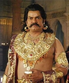 Akhilendra Mishra as Ravan in Ramayan Akhilendra Mishra as Ravan in Ramayan