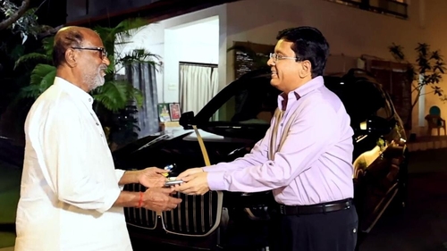 Kalanithi Maran gifted Rajinikanth a BMW after the success of their film Jailer