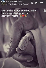 A screengrab of Satyadeep Misra's Instagram stories. A screengrab of Satyadeep Misra's Instagram stories.