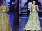 Karisma Kapoor and Soha Ali Khan at Lakme Fashion Week.
