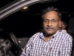 **EDS: FILE PHOTO** Nagpur: In this Friday, Dec 25, 2015 file photo, former Delhi University professor G N Saibaba arrives at the Nagpur Central Jail. Saibaba died at a state-run hospital in Hyderabad due to health-related complications on Saturday, merely seven months after he was acquitted in a case of alleged links with Maoists after 10 years in prison. (PTI Photo) (PTI10_12_2024_000422A) *** Local Caption *** (PTI)
