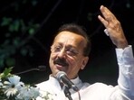Baba Siddique addresses a gathering after joining NCP (Ajit Pawar), in Mumbai. Baba Siddique addresses a gathering after joining NCP (Ajit Pawar), in Mumbai.