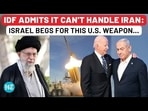 IDF ADMITS IT CAN'T HANDLE IRAN: ISRAEL BEGS FOR THIS U.S. WEAPON... IDF ADMITS IT CAN'T HANDLE IRAN: ISRAEL BEGS FOR THIS U.S. WEAPON...