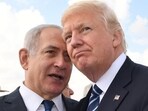 Trump met with Netanyahu at his resort in Palm Beach, Florida, in July. It was their first meeting since the end of Trump's presidency. Trump met with Netanyahu at his resort in Palm Beach, Florida, in July. It was their first meeting since the end of Trump's presidency.