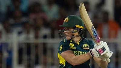 Grace Harris, who opened the innings for Australia, was the top-scorer for her side and scored 40 runs off 41 balls. (AP) Grace Harris, who opened the innings for Australia, was the top-scorer for her side and scored 40 runs off 41 balls. (AP)