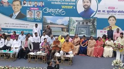 Kalagram was inaugurated by Minister of State (Mos) for Civil Aviation and Cooperative sector Murlidhar Mohol on Sunday. (HT PHOTO)