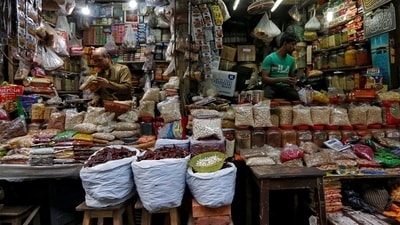 India currently has around 13 million kirana stores selling groceries and daily essentials and they all are the primary backbone for FMCG companies, especially when it comes to tier 2 and tier 3 cities and villages (Rupak De Chowdhuri/Reuters) India currently has around 13 million kirana stores selling groceries and daily essentials and they all are the primary backbone for FMCG companies, especially when it comes to tier 2 and tier 3 cities and villages (Rupak De Chowdhuri/Reuters)