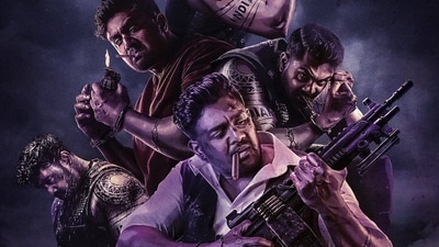 Martin box office collection day 2: Dhruva Sarja in a still from the action drama. Martin box office collection day 2: Dhruva Sarja in a still from the action drama.