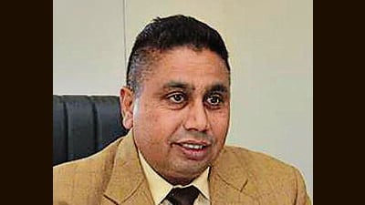 Mohali-based realtor Jarnail Singh Bajwa (HT File)