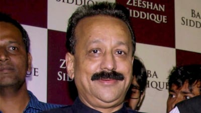 A file photo of politician Baba Siddique during his Iftar party in Mumbai. (PTI) A file photo of politician Baba Siddique during his Iftar party in Mumbai. (PTI)