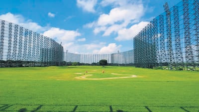 The new golf course will also have one of the longest driving ranges in the country with a total length of 372 yards. (HT PHOTO) The new golf course will also have one of the longest driving ranges in the country with a total length of 372 yards. (HT PHOTO)