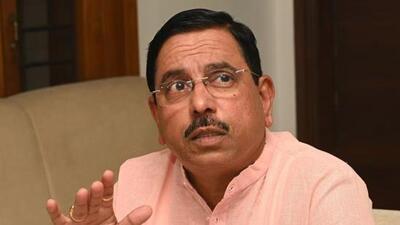 Union minister Pralhad Joshi. (PTI) Union minister Pralhad Joshi. (PTI)