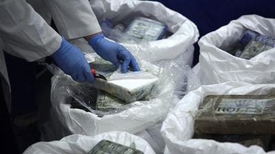 Cocaine was recovered during a search of Avkar Drugs Limited Company in Ankleshwar, Gujarat (AP/Representative Picture) Cocaine was recovered during a search of Avkar Drugs Limited Company in Ankleshwar, Gujarat (AP/Representative Picture)