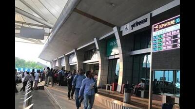 passengers arriving at the new terminal have to walk all the way to the new Aero Mall just to board a cab. (Representative Photo) passengers arriving at the new terminal have to walk all the way to the new Aero Mall just to board a cab. (Representative Photo)