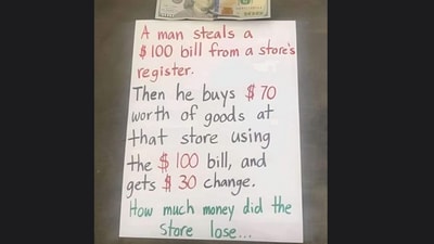 This unique brain teaser shared on Facebook has put several people's brain to the test since it was posted. (Facebook/IvyQueenLaDiva) This unique brain teaser shared on Facebook has put several people's brain to the test since it was posted. (Facebook/IvyQueenLaDiva)
