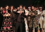 Designer Rohit Bal closes Lakme Fashion Week X FDCI with a brilliant showcase. 