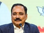 Delhi BJP chief Virendraa Sachdeva said that the 12 colleges under DU need around  <span class='webrupee'>₹</span>1,200 crore annually to maintain operations effectively, but the government only provides  <span class='webrupee'>₹</span>400 crore in instalments. (Raj K Raj/HT Photo)