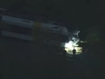 The train accident in Bew Jersey took place around 6 a.m. in Mansfield Township, WPVI-TV reported. The train accident in Bew Jersey took place around 6 a.m. in Mansfield Township, WPVI-TV reported.