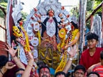 The situation is under control after police used a lathi charge to separate the throng. (Representative image)