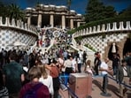 Tourists are flocking to Barcelona in ever increasing numbers, fueling anger among locals who complain that mass tourism in driving up housing prices and overwhelming public spaces in Spain's second city.
