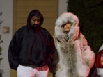 Bianca Censori goes pantless under a massive fur coat after leaving a Los Angeles movie theater with husband, Kanye West. Bianca Censori goes pantless under a massive fur coat after leaving a Los Angeles movie theater with husband, Kanye West.