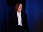 Democratic presidential candidate, Vice President Kamala Harris takes the stage during a campaign rally at the Williams Arena at Minges Coliseum on the campus of East Carolina University. (Photo by CHIP SOMODEVILLA / GETTY IMAGES NORTH AMERICA / Getty Images via AFP)