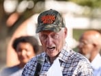 Former US President Bill Clinton's visit to a Georgia McDonald's sparked reactions online after a worker failed to recognize him until he introduced himself. (Photo by Logan Cyrus / AFP) Former US President Bill Clinton's visit to a Georgia McDonald's sparked reactions online after a worker failed to recognize him until he introduced himself. (Photo by Logan Cyrus / AFP)
