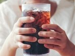 Consumption of sugary drinks is a risk factor for developing heart disease. Consumption of sugary drinks is a risk factor for developing heart disease.