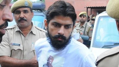 Lawrence Bishnoi is originally from Punjab's Fazlika (File photo) Lawrence Bishnoi is originally from Punjab's Fazlika (File photo)