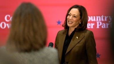 Kamala Harris is polling better among Black voters than President Joe Biden did before he dropped out of the race in July (AP) Kamala Harris is polling better among Black voters than President Joe Biden did before he dropped out of the race in July (AP)