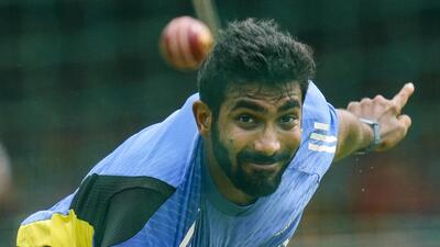 India's Jasprit Bumrah bowls during a training session ahead of the first Test against New Zealand in Bengaluru. (PTI) India's Jasprit Bumrah bowls during a training session ahead of the first Test against New Zealand in Bengaluru. (PTI)