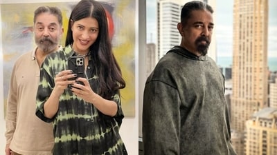 Shruti Haasan seems to love her father Kamal Haasan's new look. Shruti Haasan seems to love her father Kamal Haasan's new look.