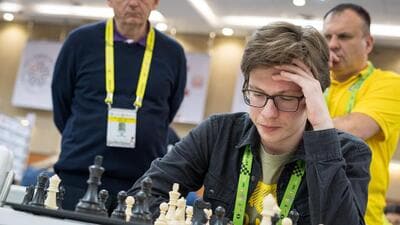 Kirill Shevchenko was competing in Spanish Team Championships. (FIDE) Kirill Shevchenko was competing in Spanish Team Championships. (FIDE)